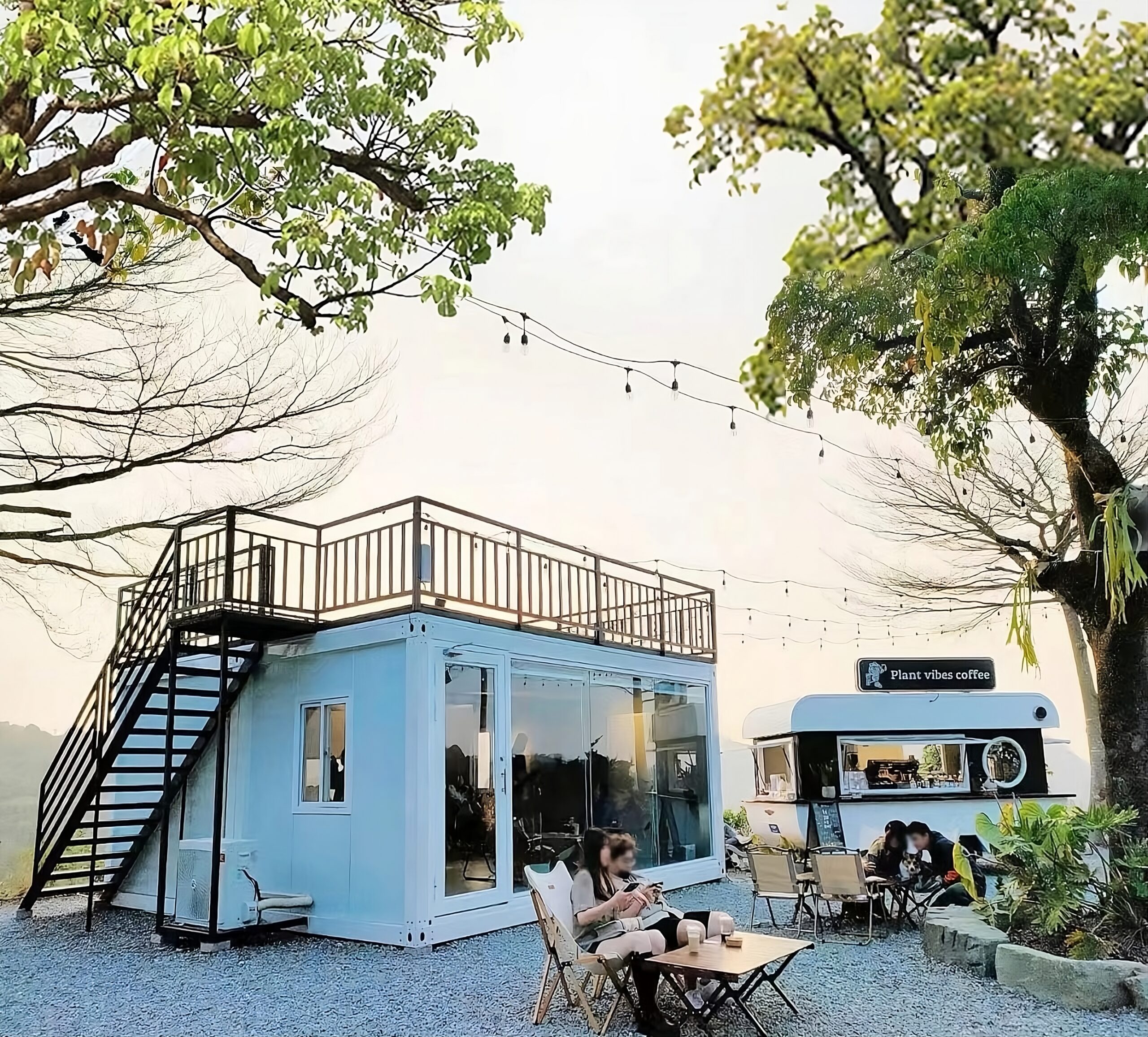 gr bagel coffee shop modular with stairs scaled