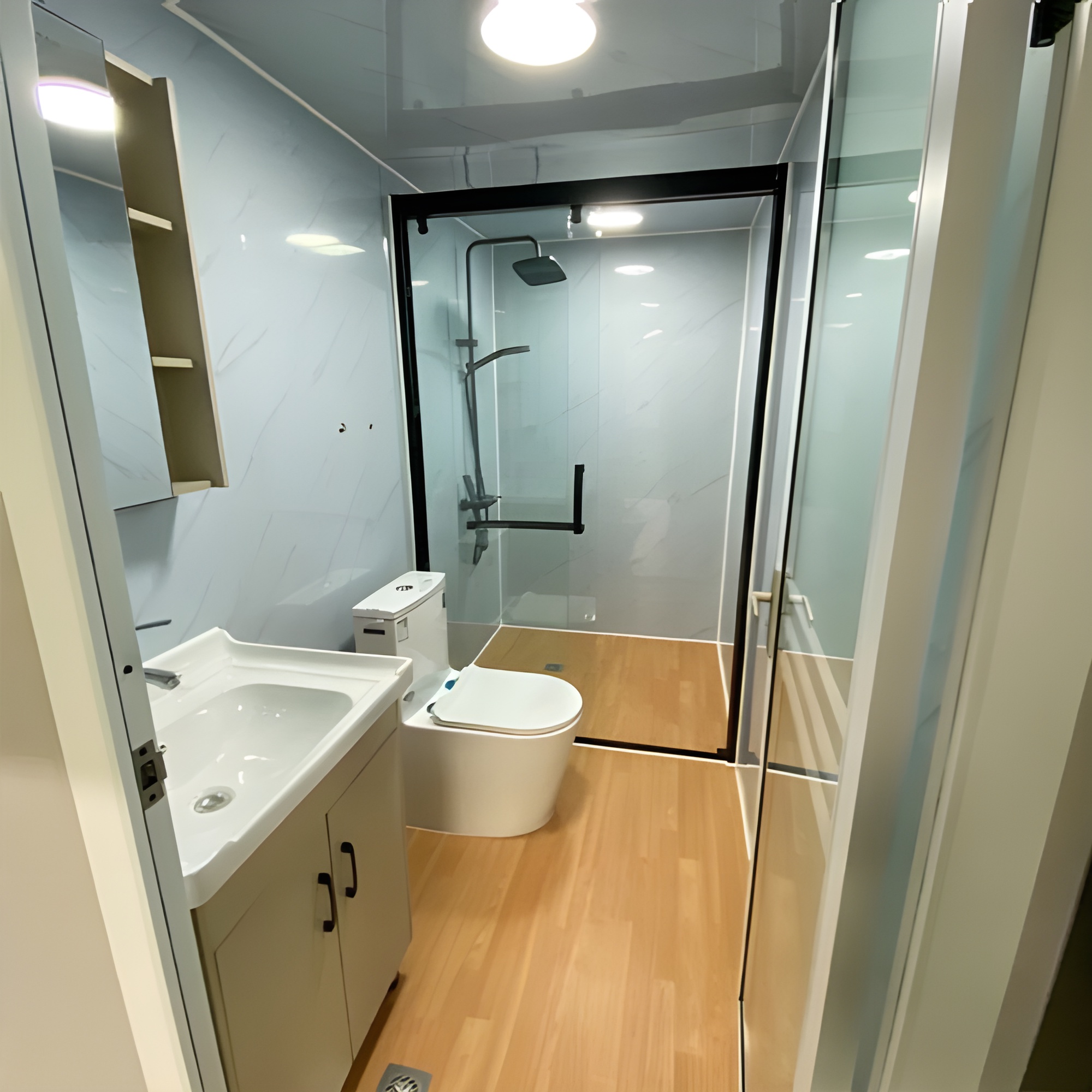goldrhino 20ft modular shower3